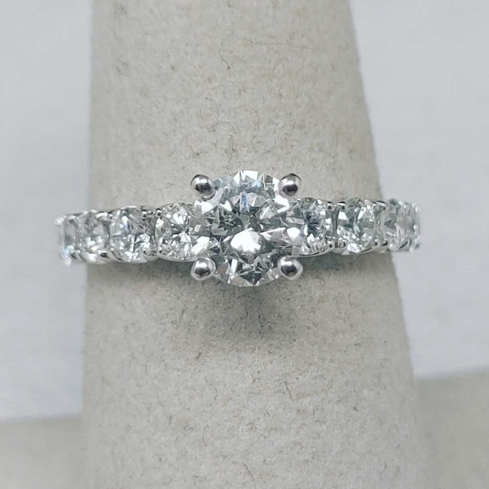 14k GIA Certified 0.80ct VS1/J Diamond Engagement… - image 3