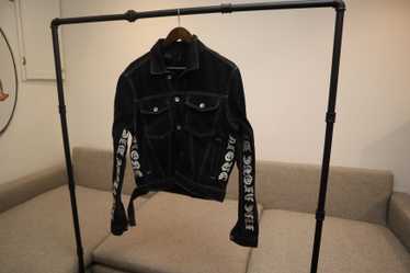 Vlone Vlone Old English Denim Jacket - image 1