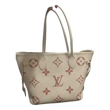 Louis Vuitton Neverfull leather tote