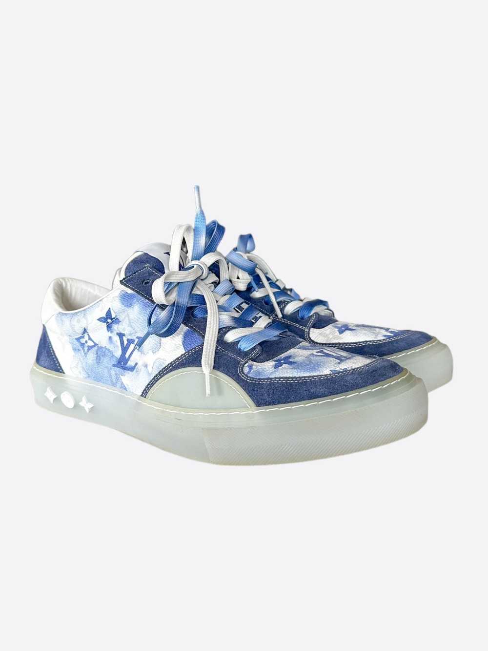 Louis Vuitton Louis Vuitton Blue Watercolor Monog… - image 6