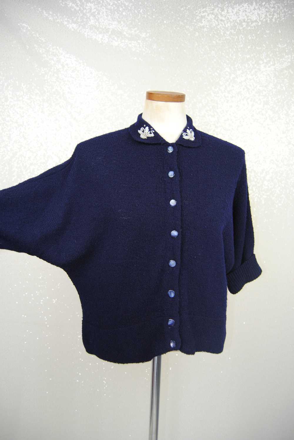 1940s 1950s Vintage Bradley Knitwear Zephyr Wool … - image 10