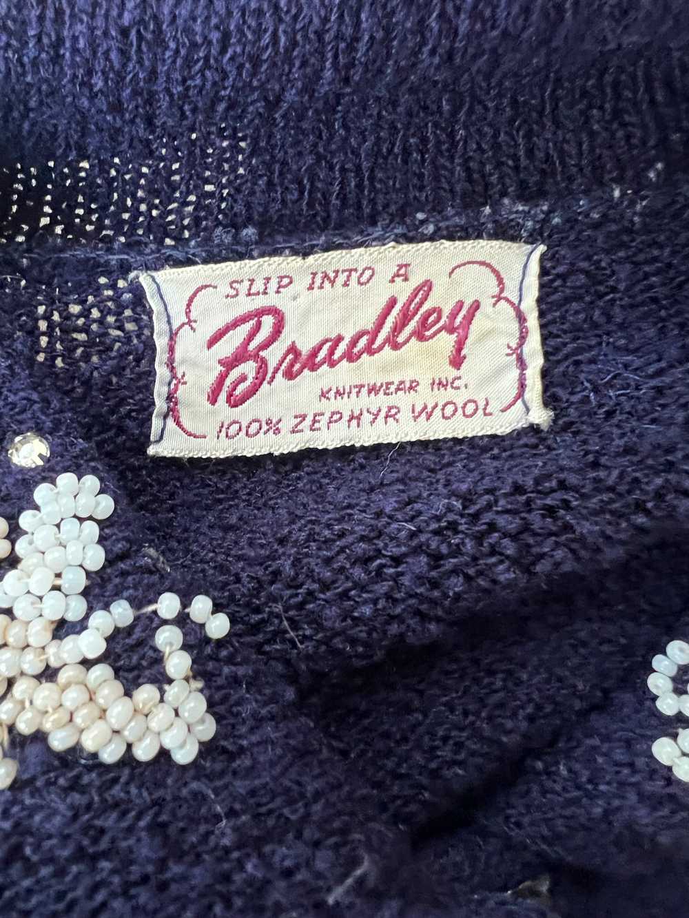 1940s 1950s Vintage Bradley Knitwear Zephyr Wool … - image 12