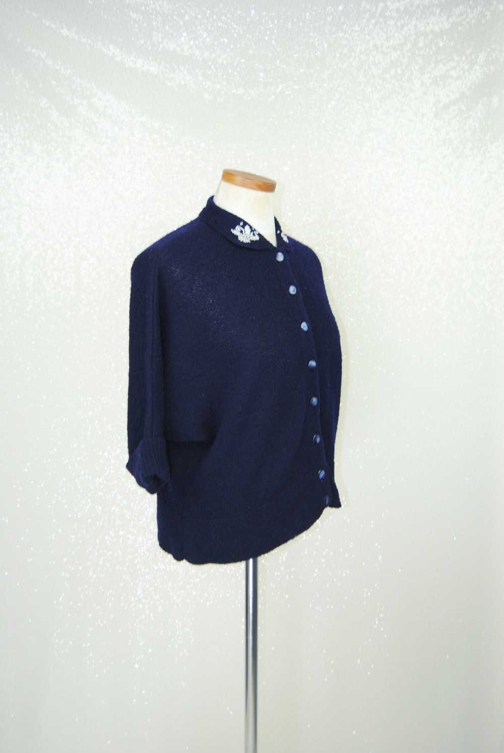 1940s 1950s Vintage Bradley Knitwear Zephyr Wool … - image 7