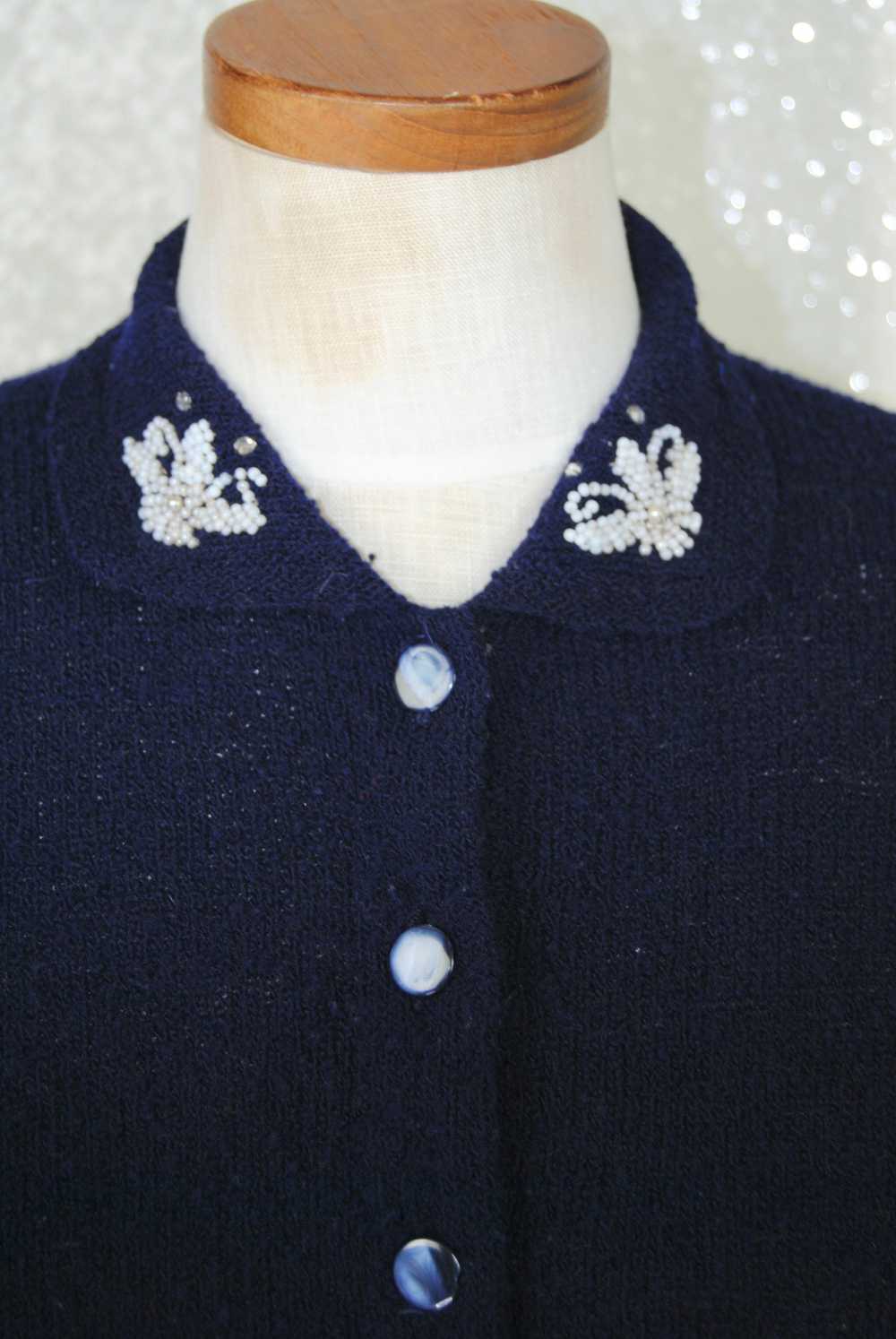 1940s 1950s Vintage Bradley Knitwear Zephyr Wool … - image 9