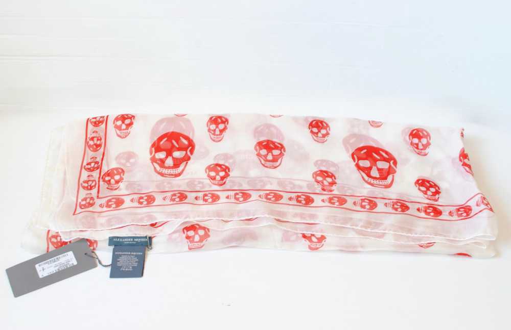 Product Details Alexander McQueen Skull Silk Scarf - image 2