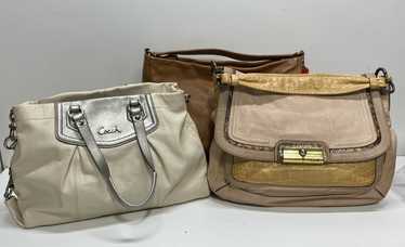 Coach Assorted Lot of 3 Leather Shoulder Bags - image 1