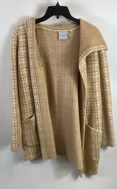 Cyrus Women Brown Printed Cardigan S - image 1