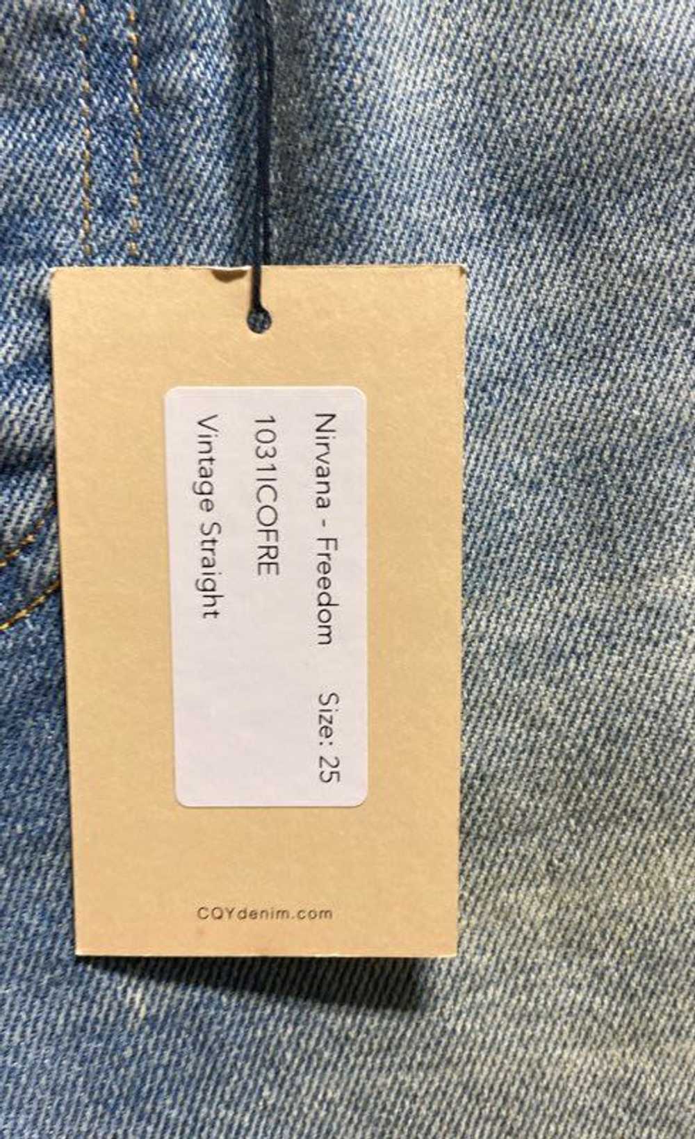 NWT CQY Womens Blue Cotton Nirvana Freedom Vintag… - image 3