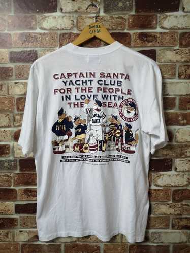 Vintage and Very Rare!! Captain hotsell Santa For People in Love With The Sea Produced By Joy Mark Design Limited 1985 Black Colour in size Large