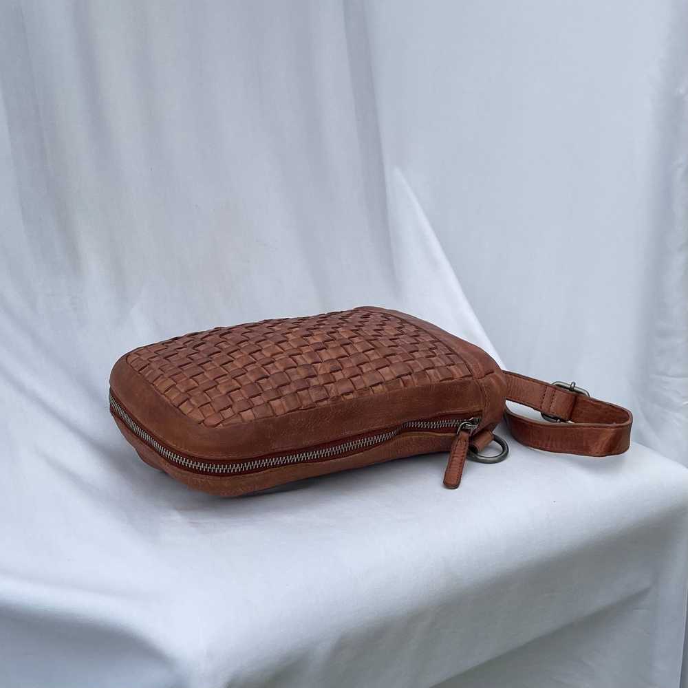 Other Vilenca Holland Woven Leather Crossbody Bag - image 7