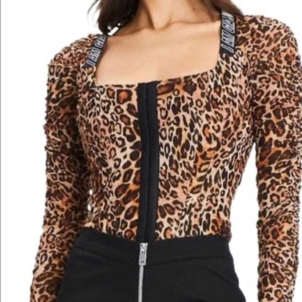 I Am Gia I.AM.GIA Chelsea Leopard Print Corset Lo… - image 11