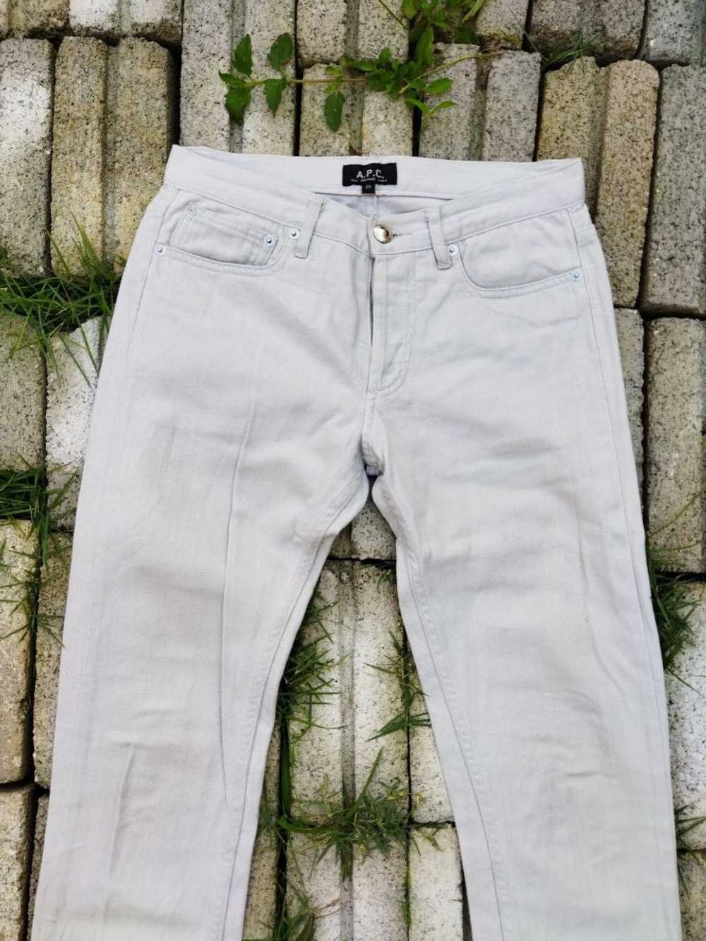 A.P.C. × Designer × Rare Rare A.P.C Grey Jeans - image 5