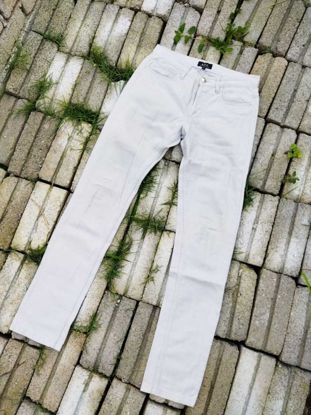 A.P.C. × Designer × Rare Rare A.P.C Grey Jeans - image 6