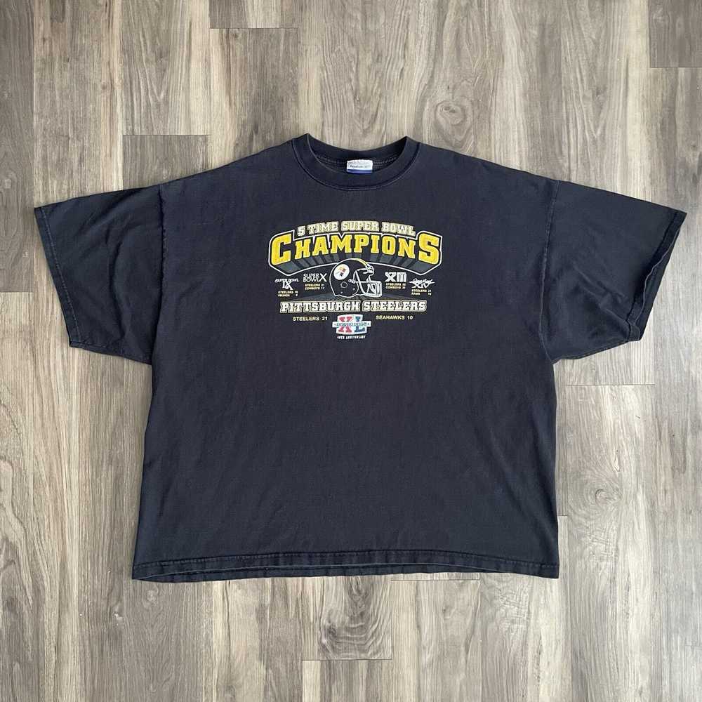 NFL × Vintage Vintage Y2K Pittsburgh Steelers T-S… - image 1