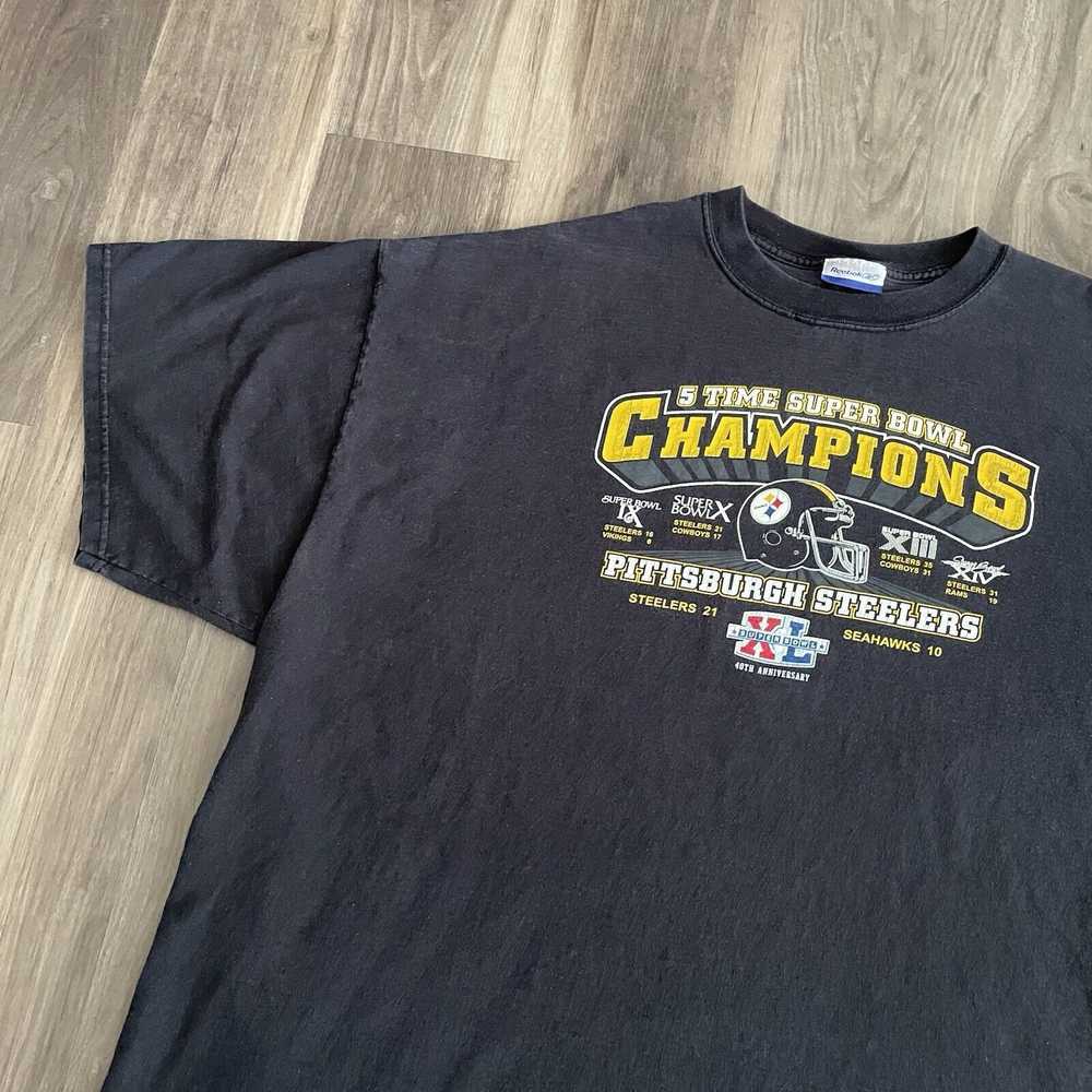 NFL × Vintage Vintage Y2K Pittsburgh Steelers T-S… - image 2