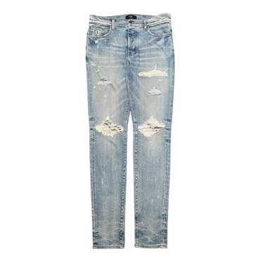 Amiri Amiri MX1 Marble Patch Jeans Clay Indigo - image 1