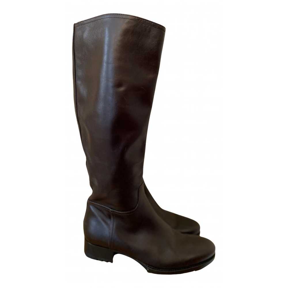 Bottega Veneta Lug leather boots - image 1