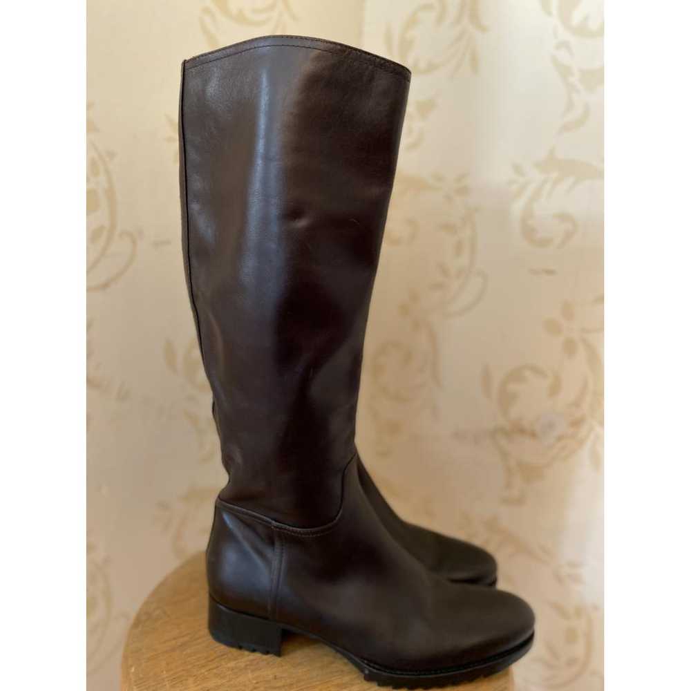 Bottega Veneta Lug leather boots - image 4