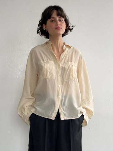 Liz Claiborne Classic Blouse - Cream