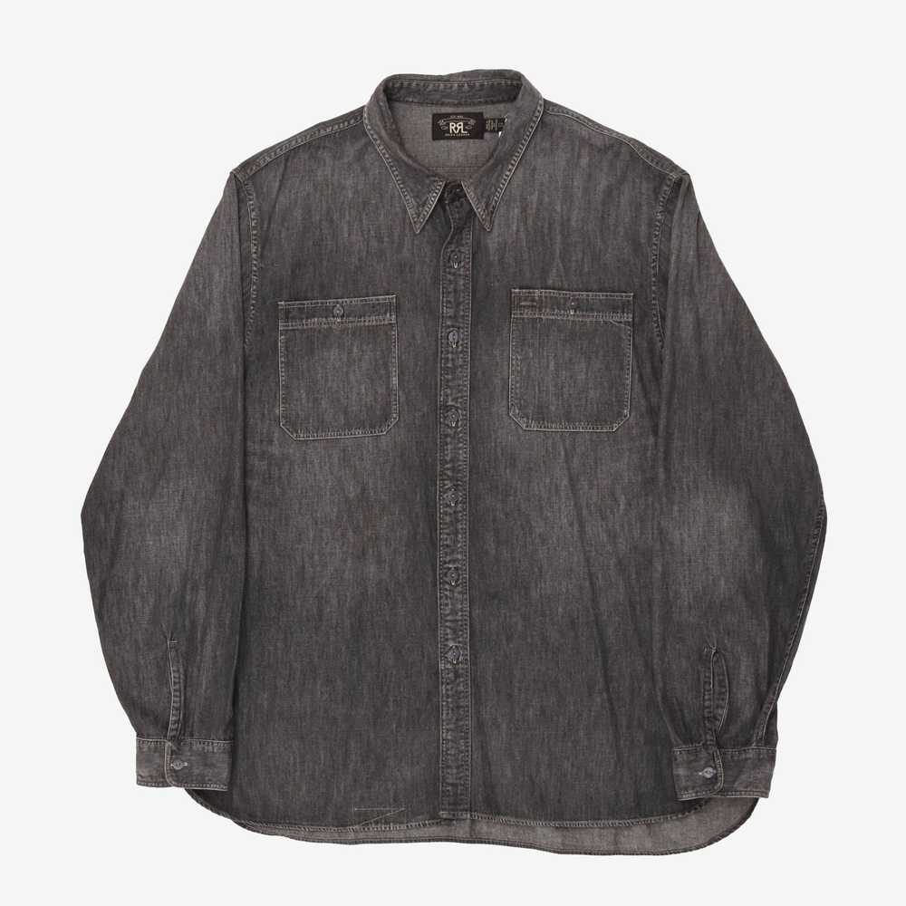 RRL Denim Work Shirt - image 1