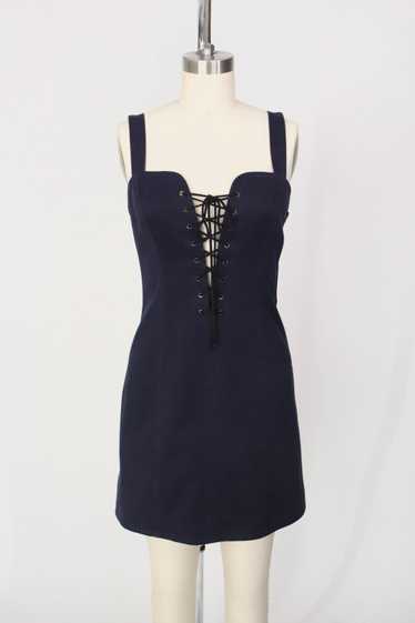 1990s Yves Saint Laurent Corset Dress