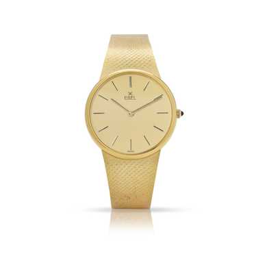 Ebel. A fine 18k gold mechanical bracelet watch - image 1