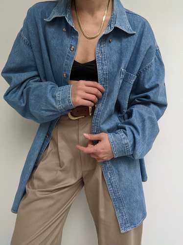 90s Denim Button Down