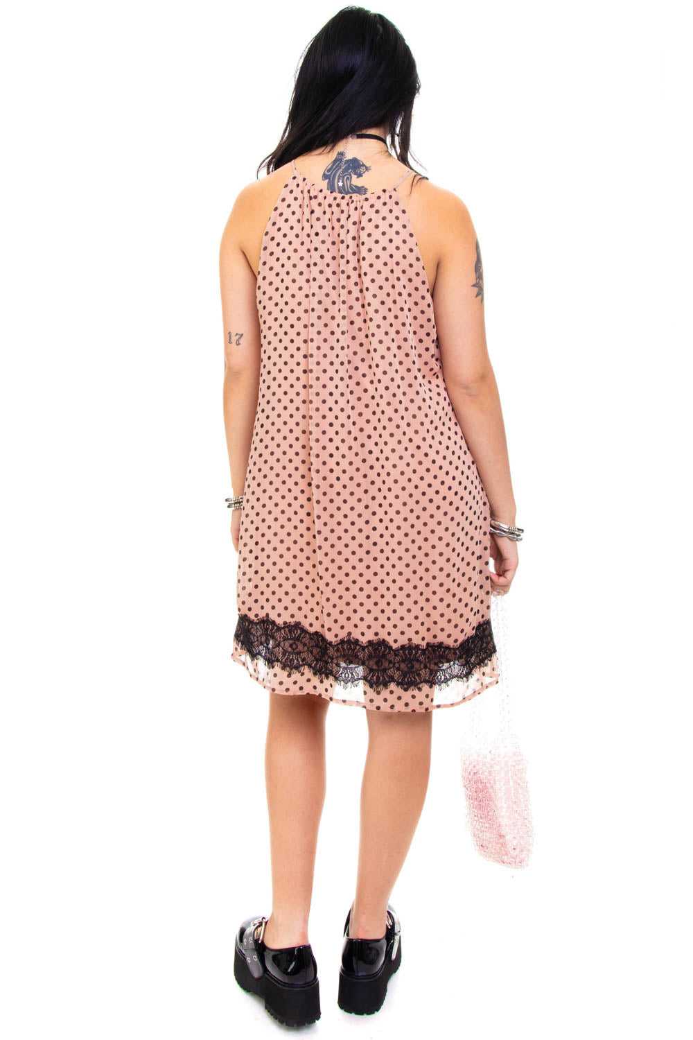 Vintage Y2K Little Miss Polka Dot Tank Dress - M/L - image 7