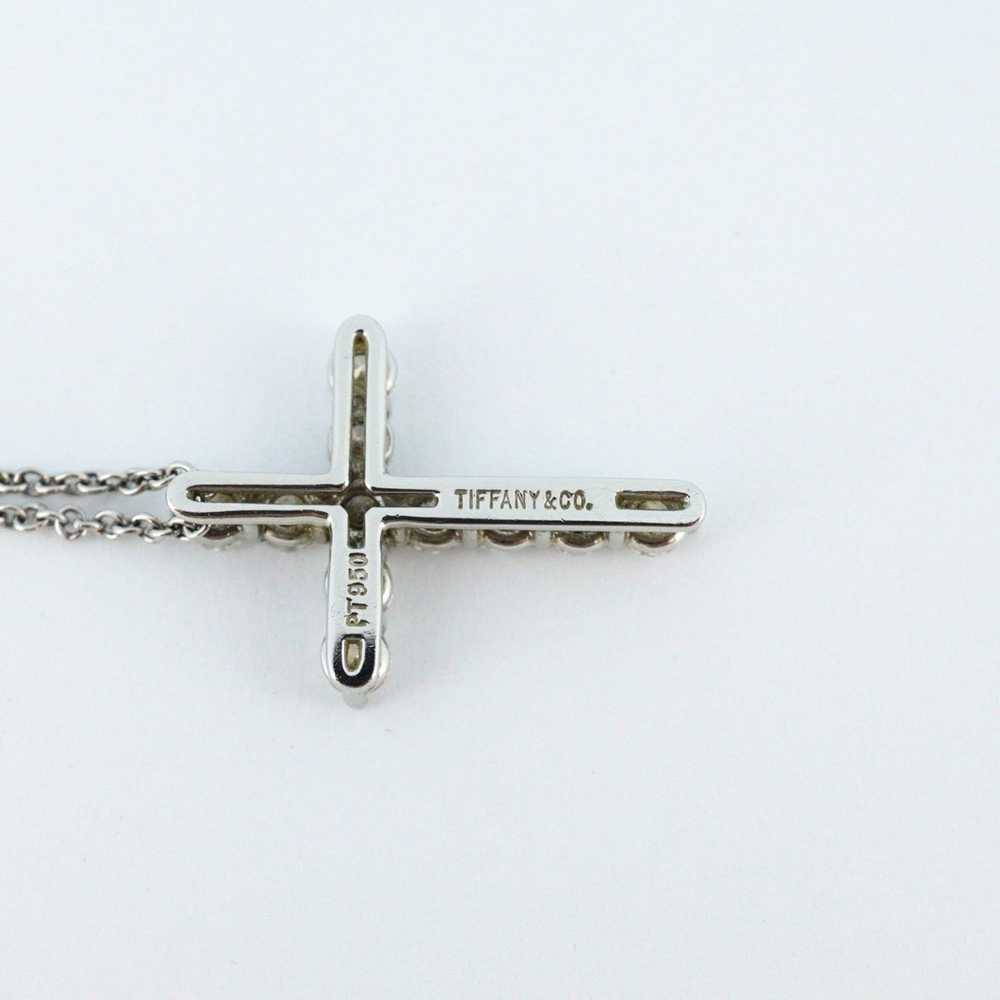 Tiffany & Co. Tiffany Necklace Small Cross Diamon… - image 6