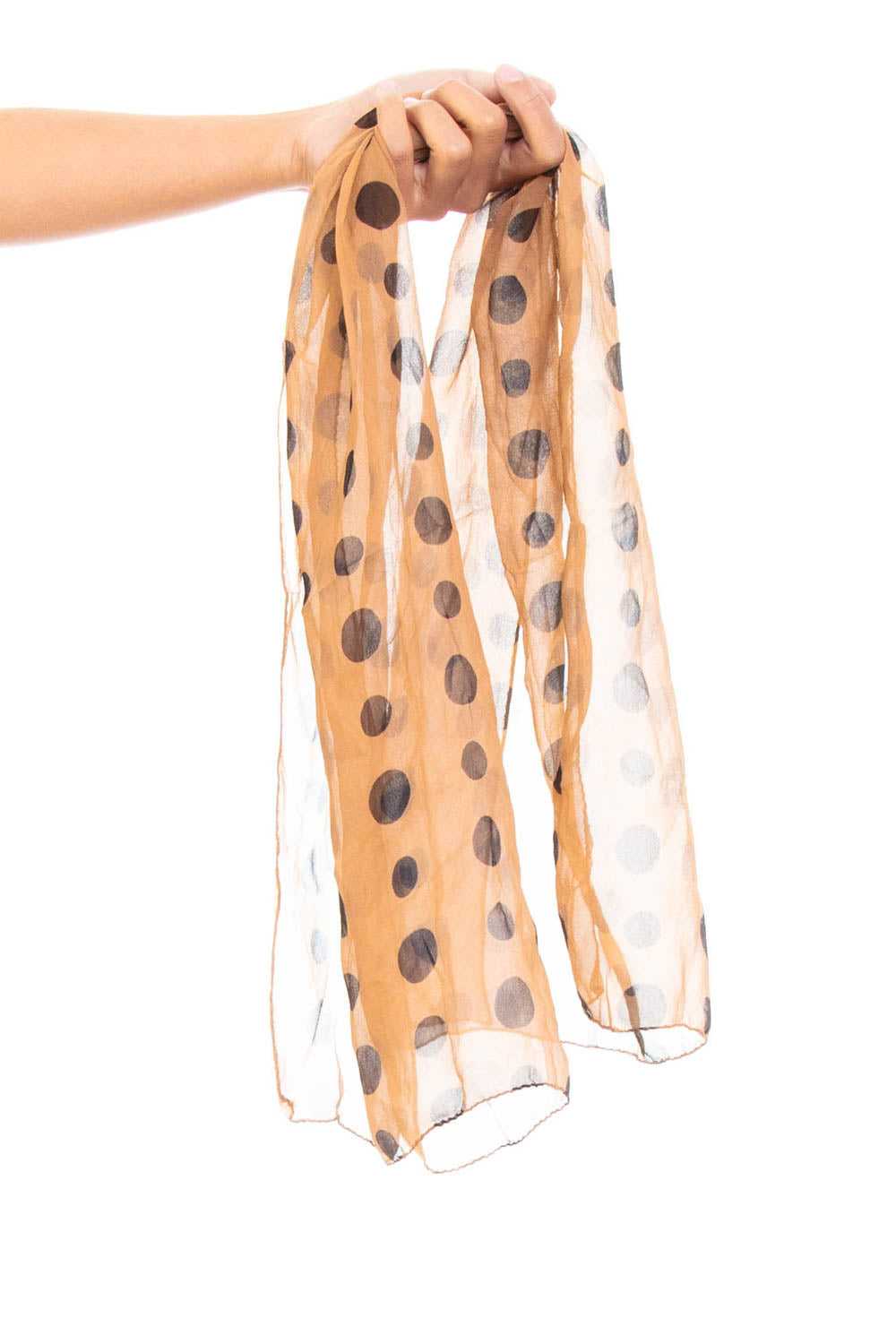 Vintage 90's Polka Dot Scarf - image 1