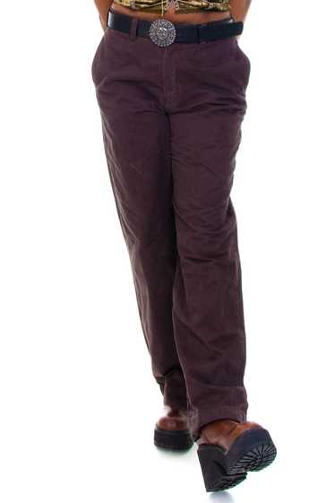 Vintage Y2K Classic Brown Trousers - L