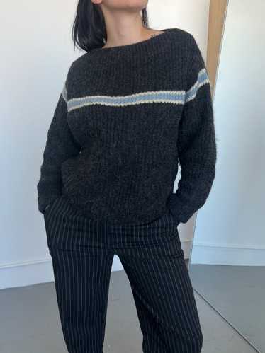 Y2k Striped Sweater