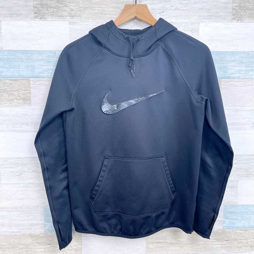 Nike Nike Therma Training Hoodie Black Gray Camo … - image 1