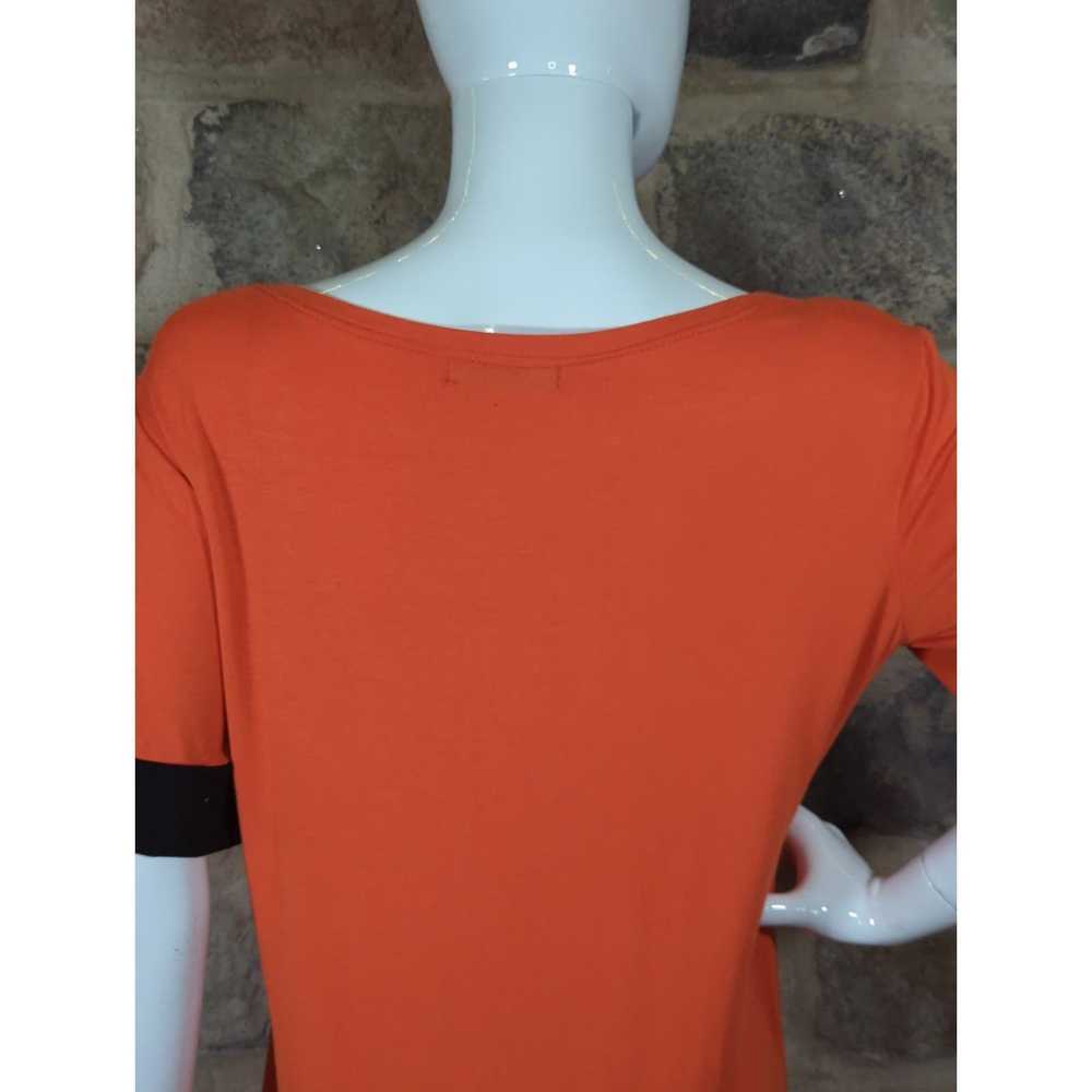 Other Sarin Mathews Top Orange Black Short Sleeve… - image 5