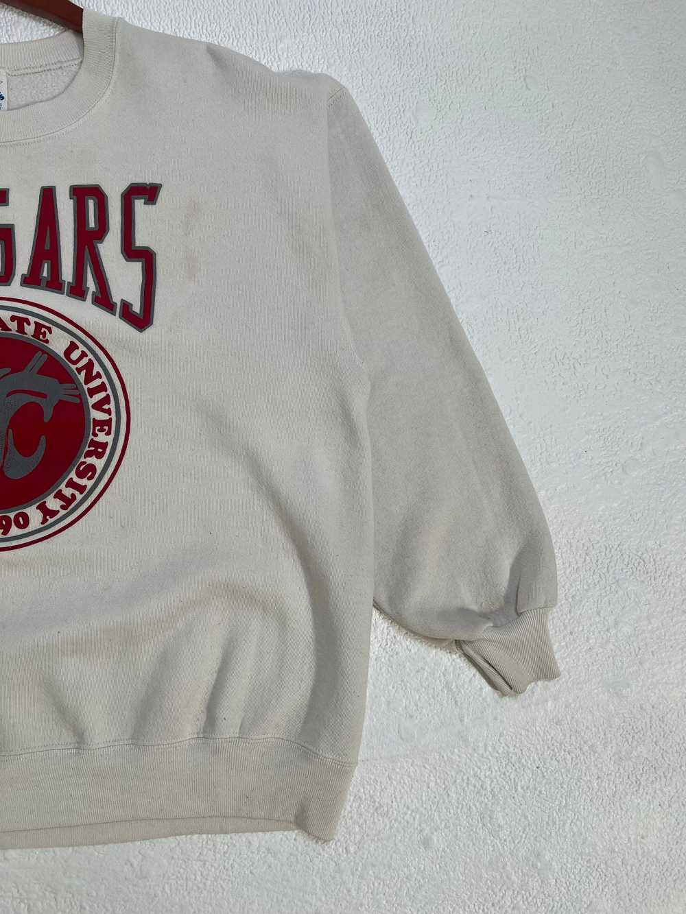 Vintage 1990's White WSU Washington State Cougars… - image 8