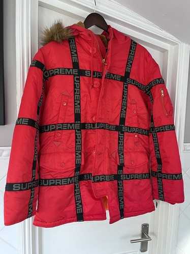 ジャケット・アウター Supreme 18AW Logo Tape N-3B Parka M Supreme Men's M Logo Tape N-3B Parka Black 051305 | eBay
