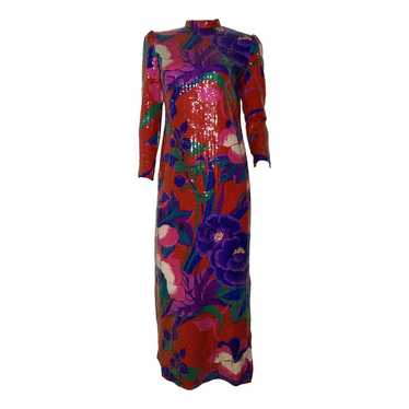 Bill Blass Silk maxi dress