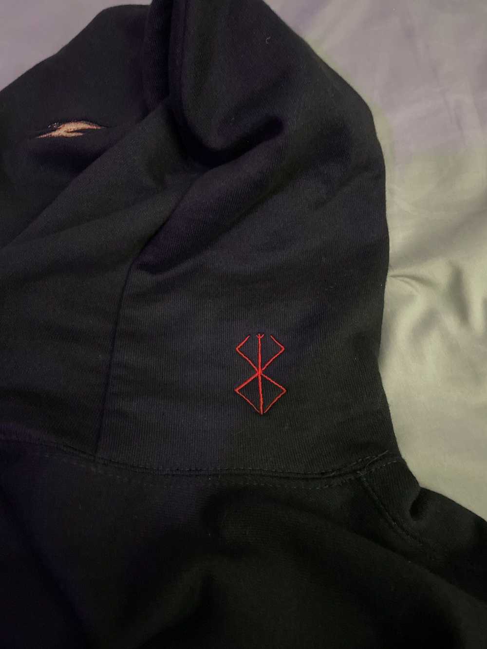 Custom Berserk Guts Embroidered Champion Hoodie - image 6