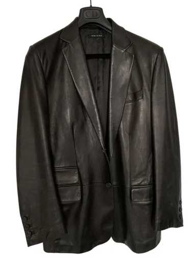 Gucci Gucci Tom Ford VTG. Black Leather Sport Coat