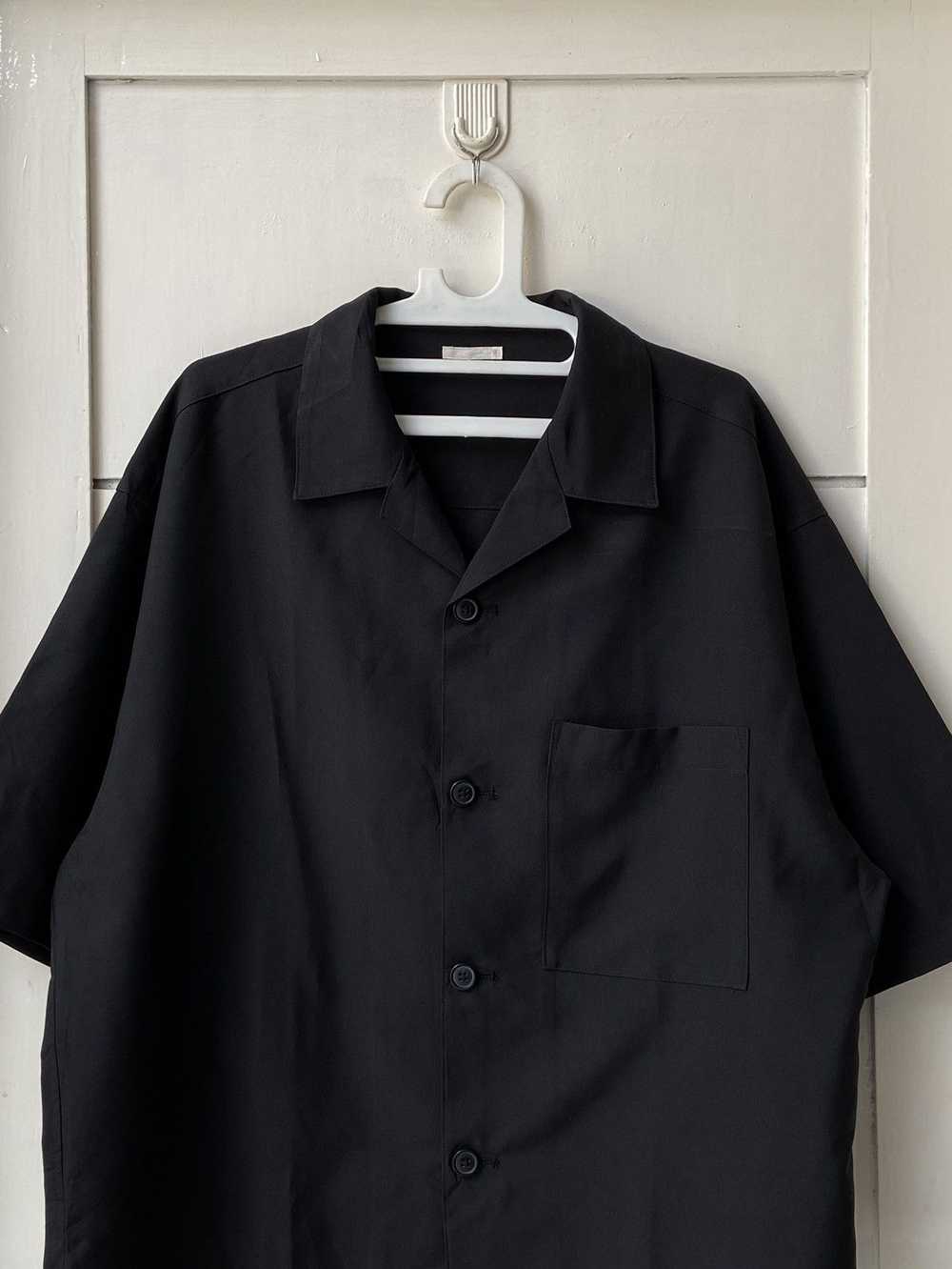 GU GU Black Boxy Oversize Shirt - image 2