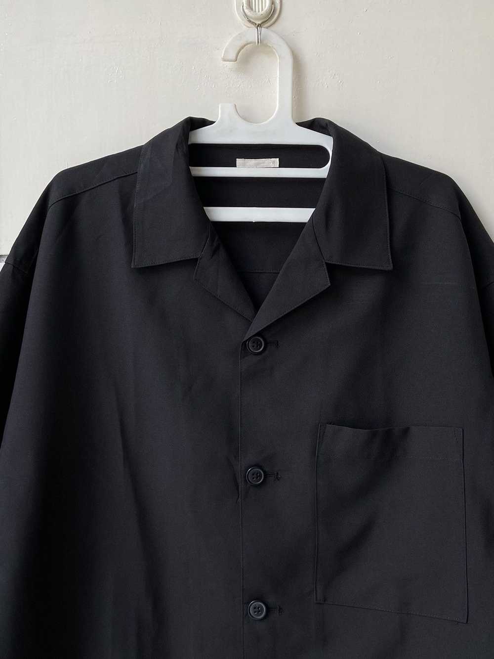 GU GU Black Boxy Oversize Shirt - image 3