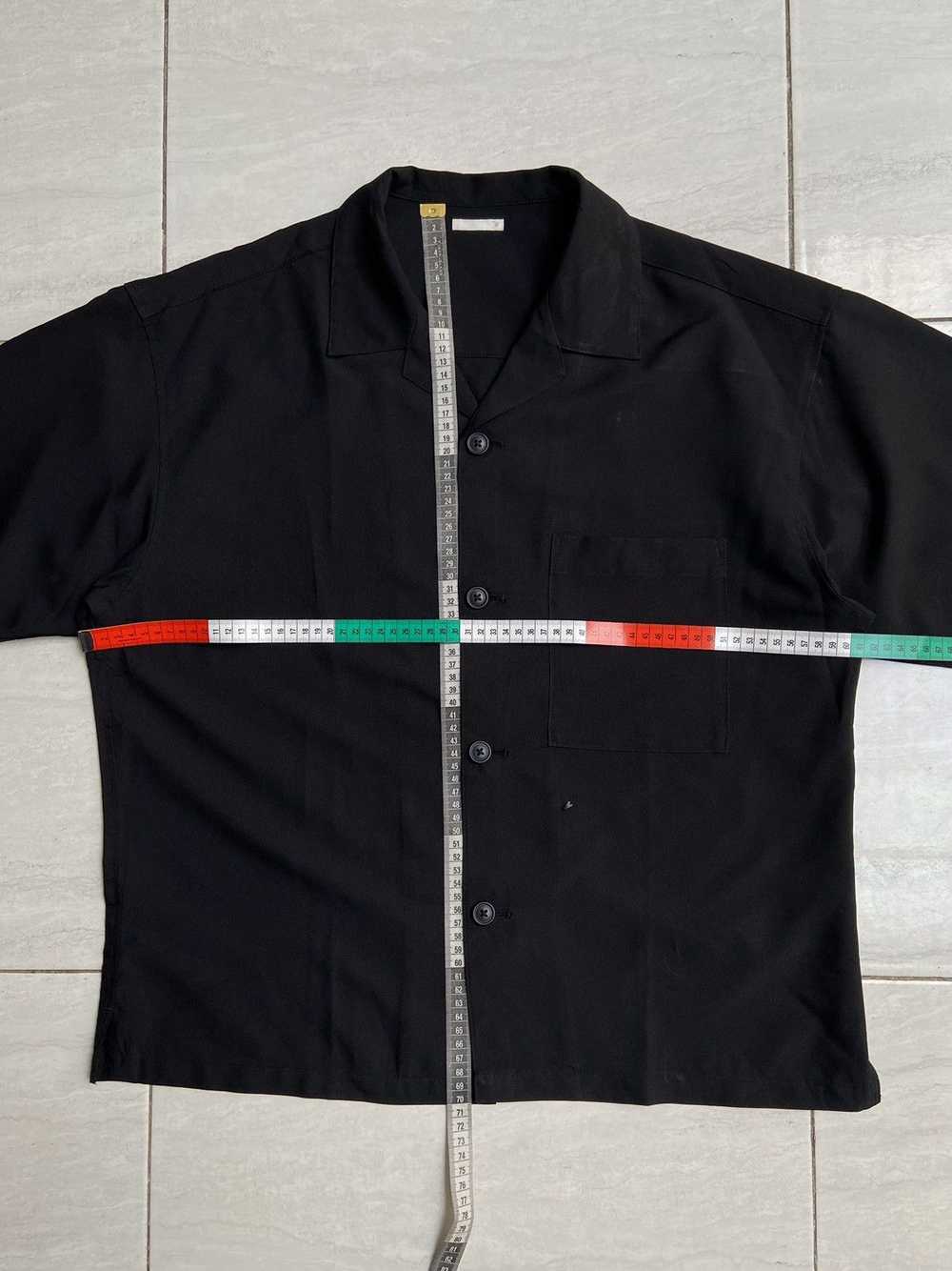 GU GU Black Boxy Oversize Shirt - image 7