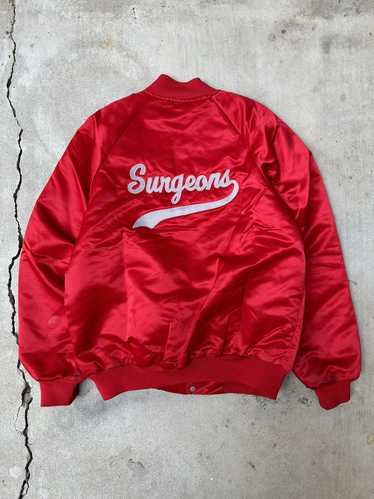 Vintage Vintage satin bomber jacket