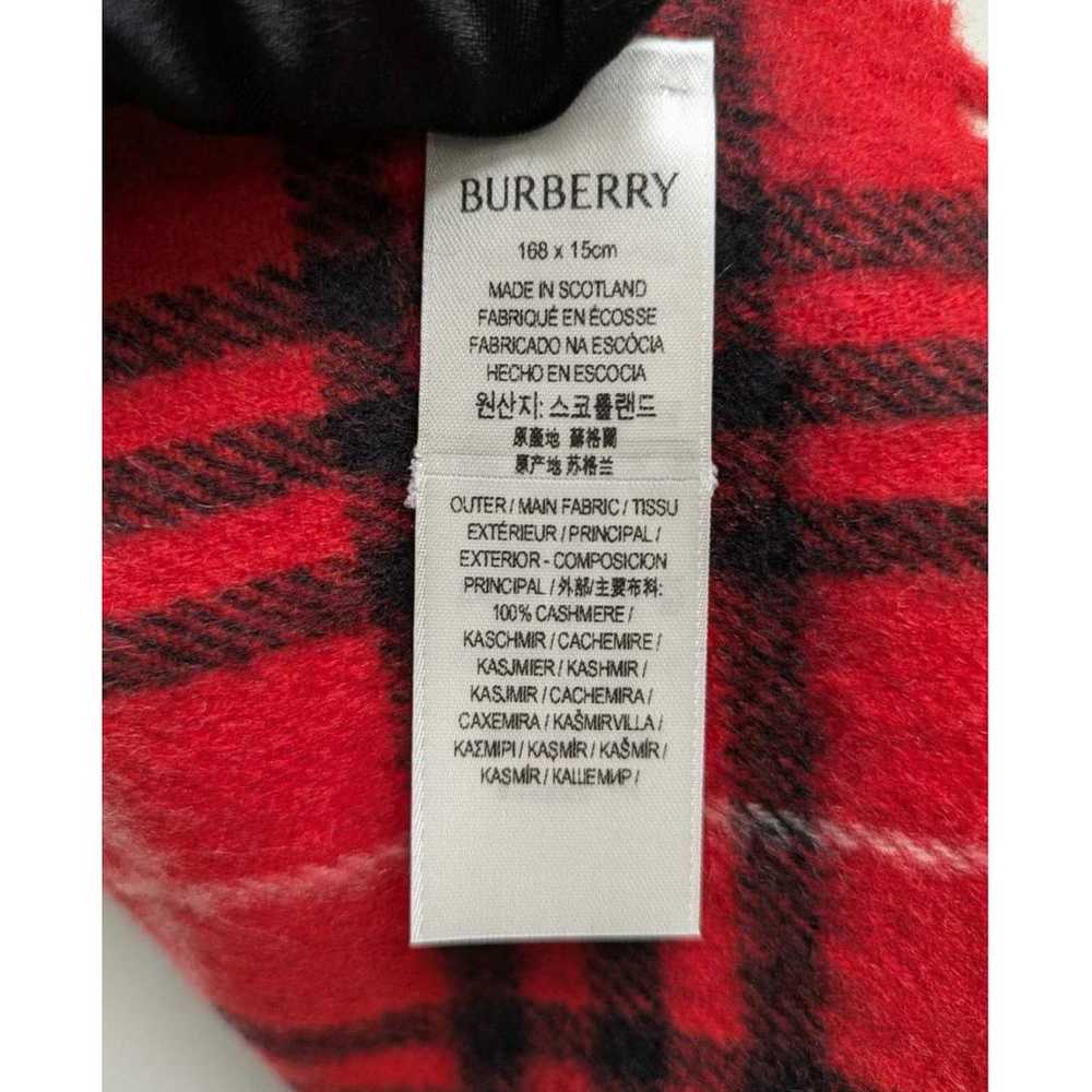 Burberry Cashmere scarf - image 5