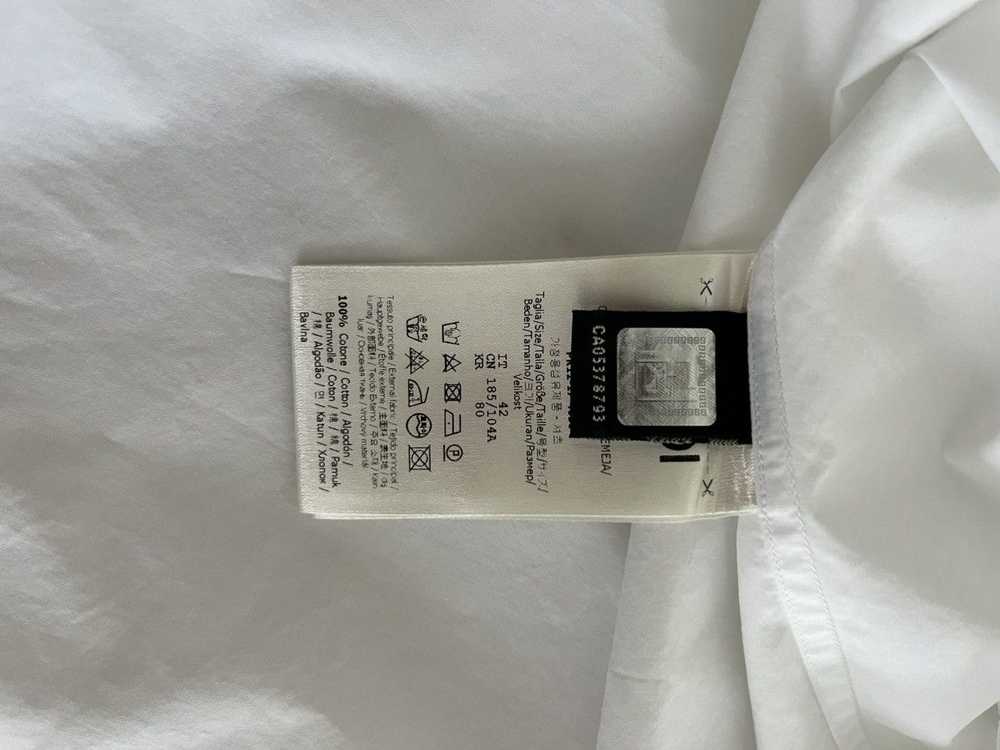 Fendi FENDI white boxy short sleeve shirt - image 8