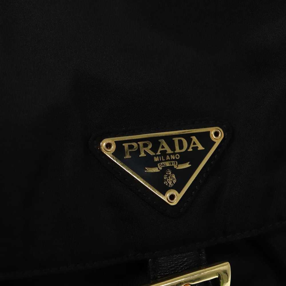 Prada Re-Edition Black Synthetic Backpack Bag (Pr… - image 12