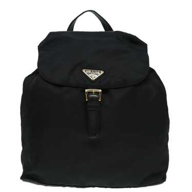 Prada Re-Edition Black Synthetic Backpack Bag (Pr… - image 1