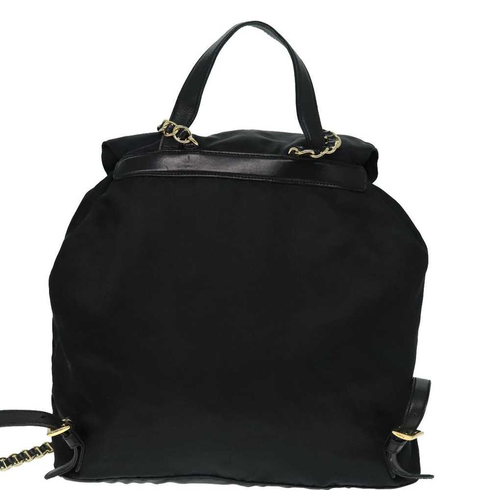 Prada Re-Edition Black Synthetic Backpack Bag (Pr… - image 2