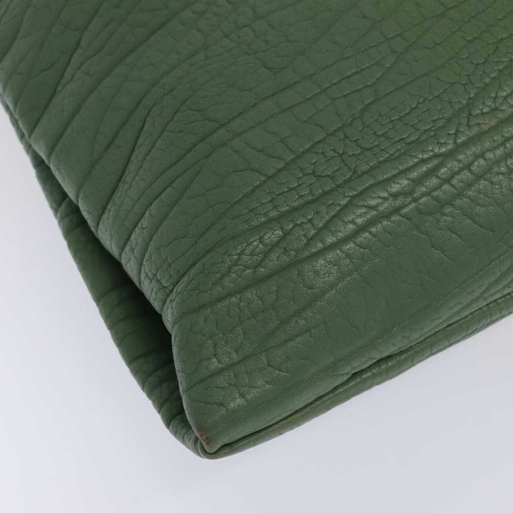 Prada Green Leather Shoulder Bag (Pre-Owned) - image 7