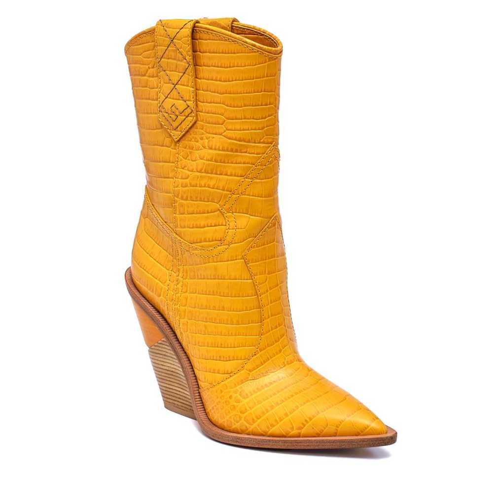 Fendi Cowboy leather western boots - image 3